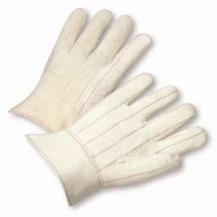 West Chester Standard Cotton Hot Mill Gloves with Band Top (lot of 12 