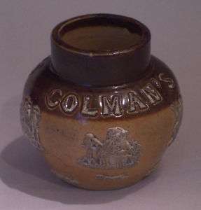 Royal Doulton Pottery Colmans Toothpick Holder  
