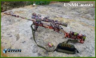 ZY TOYS USMC M40A5 Sniper Rifle Set Bionic Camouflage Ver. 1/6  