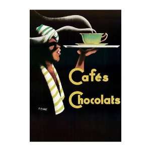  Cafes Chocolats Poster Print