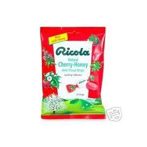  Ricola Cough Drops Bag Cherry Honey   24 X 24 Health 