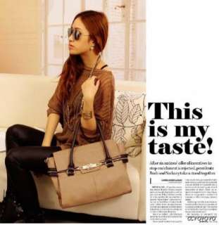 Korean Style Ladies Women Hobo PU Leather Messenger Handbag Shoulder 