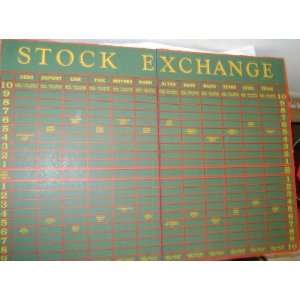  The Game of Stock Exchange 