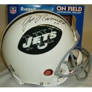 Joe Namath New York Jets Autographed Throwback Authentic Pro Line 