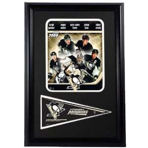  2009 Penguins Big 5 Photograph with Pittsburgh Penguins 