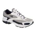 Reebok Mens Boston EZ Runner II Shoe   White/Gray/Navy