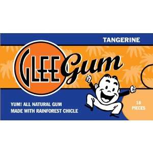Glee Gum Tangerine 12 count  Grocery & Gourmet Food