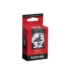  LEXMARK #32 Moderate Yield Black Ink Catridge 200 Pages At 