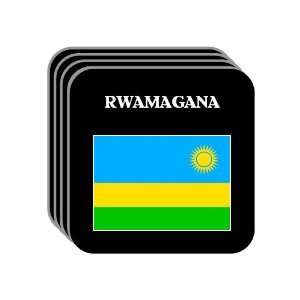  Rwanda   RWAMAGANA Set of 4 Mini Mousepad Coasters 