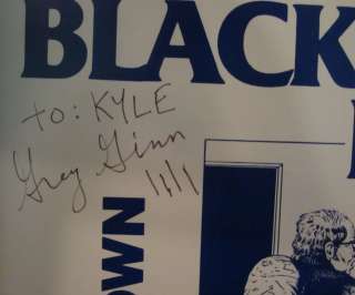 BLACK FLAG LOT LP & 45 + GIG set list PUNK signed Greg Ginn Nervous 