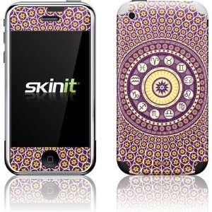  Zodiac   Purple and Gold skin for Apple iPhone 2G 