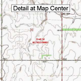   Map   Pratt SE, Kansas (Folded/Waterproof)
