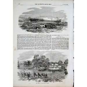  Araxes Bristol Rifle Corps Torquay Field Day Print 1855 