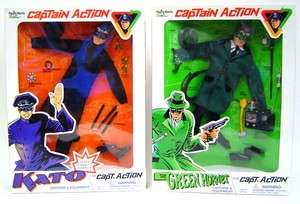 Captain Action 12 Green Hornet Kato Re issue Outfits  