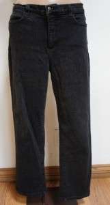 NYDJ Not Your Daughters Jeans Tummy Tuck Black Stretch Pants Sz 14 