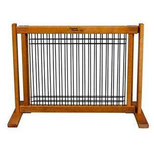 Dynamic Accents Large Wood And Wire Pet Gate 