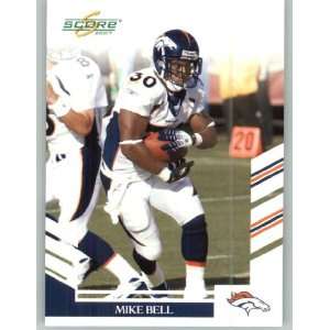 Score #FS 255 Mike Bell White JSY   Denver Broncos (Factory Set Update 