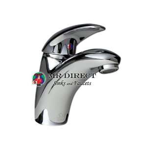  Contemporary Single Handle Lavatory Faucet in Chrome 