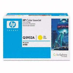  HP YELLOW TONER FOR LASERJET 4700 (1 (HEWQ5952A)   Office 