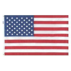  5x8 100% Nylon Made in USA Embroidered Flag Patio, Lawn 