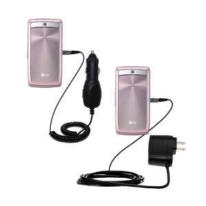  Car and Wall Charger Essential Kit for the LG KF300 K305 