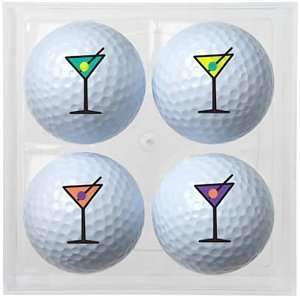  Fore Drink and Drive 4 Piece Golf Ball Set Everything 