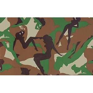   Camouflage Girls by Alexander Henry Fabrics Arts, Crafts & Sewing