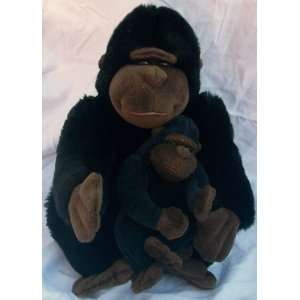  12 Plush Gorilla Monkey and Baby Doll Toy Toys & Games