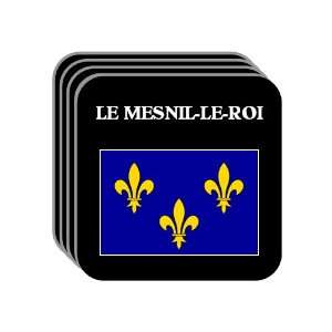  Ile de France   LE MESNIL LE ROI Set of 4 Mini Mousepad 