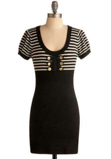 Going to be a Starboard Dress   Tan / Cream, Gold, Solid, Stripes 