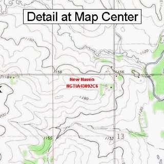   Map   New Haven, Iowa (Folded/Waterproof)