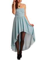 Ice Falls Dress in Blue  Mod Retro Vintage Dresses  ModCloth