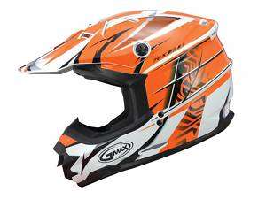 2011 GMAX GM76X KTM ORANGE MX MOTOCROSS Helmet MEDIUM  