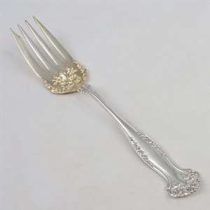   by 1847 Rogers, Silverplate Cold Meat Fork, Gilt Tines