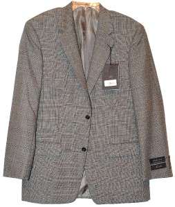 New $395 Tasso Elba Mens Sportcoat Suit Jacket Wool 40L  