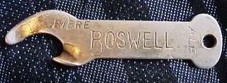 Rare   Biere Boswell Ale   Bottle Opener   Quebec Canada   Nice One 