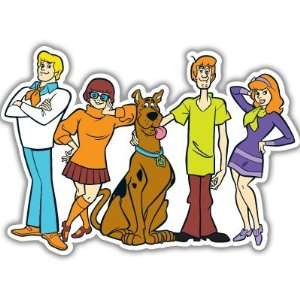  Scooby Doo Gang car bumper sticker decal 6 x 4 