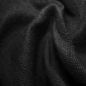  Sultana Burlap Fabric 20 Yard Bolt 406520 Black