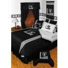 Sports Coverage Oakland Raiders Sidelines Bedroom Set, Queen