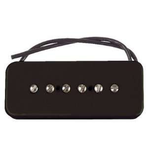    P1n Stacked P 90 Single Coil Neck Pickup(Black) Musical Instruments