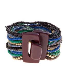 Blue (Blue) Pieces Blue Neva Bracelet  247758640  New Look