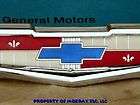 gm trunk lid emblem chevrolet bel air one fifty two