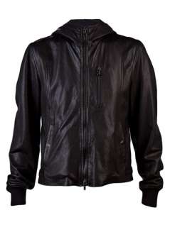 Prps Hooded Leather Jacket   American Rag   farfetch 