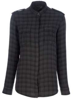 Balmain Checked Shirt   Irina Kha   farfetch 