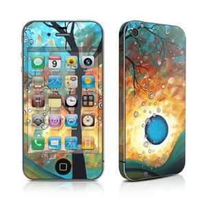  iPhone 4 Skin   Aqua Burn Electronics