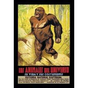  Vintage Art Los Animales del Universo   01399 0