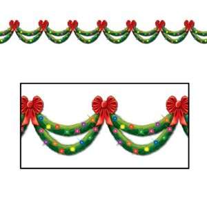 Pine Garland Border Party Accessory (1 count) (1/Pkg 