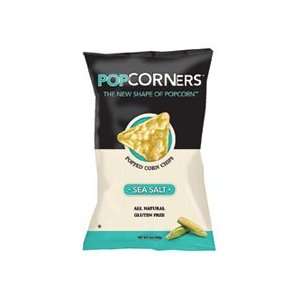 Popcorners, Sea Salt Popcorn Chips, 12/5 Oz  Grocery 