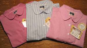 NWT LEE RIDERS Instantly Slims You BUTTON FRONT STRETCH BLOUSE SHIRT 