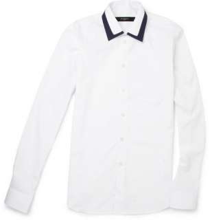   Clothing  Casual shirts  Plain shirts  Slim Fit Cotton Shirt